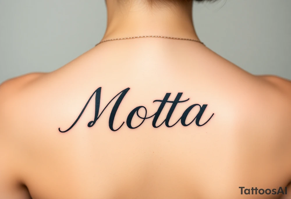 Mota tattoo idea