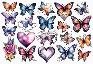 Layla Jones 
4ever and always
Hearts
Stars
Butterflies 
2004
2022 tattoo idea
