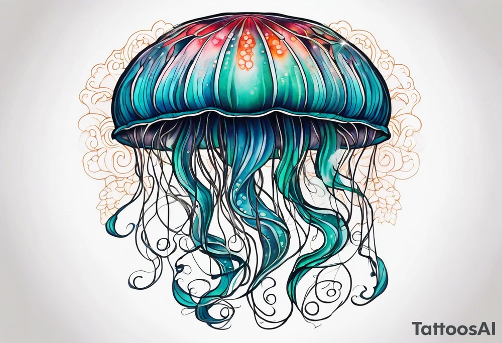 Jellyfish tattoo idea