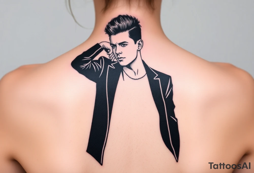 Rick Astley's  Dance Pose tattoo idea