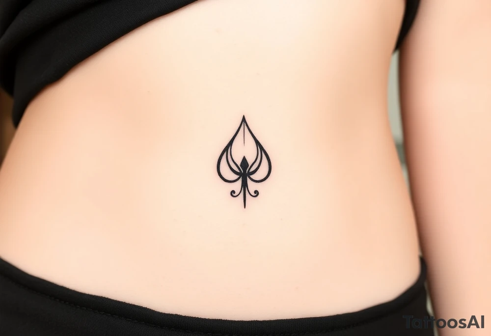 spade tattoo idea