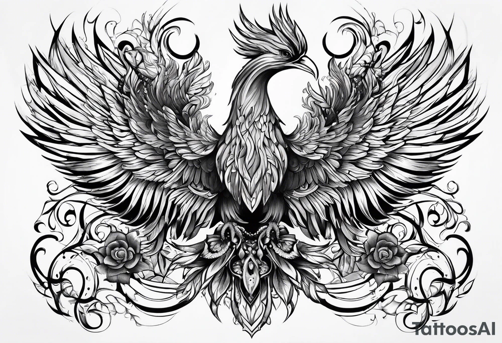 PHOENIX tattoo idea