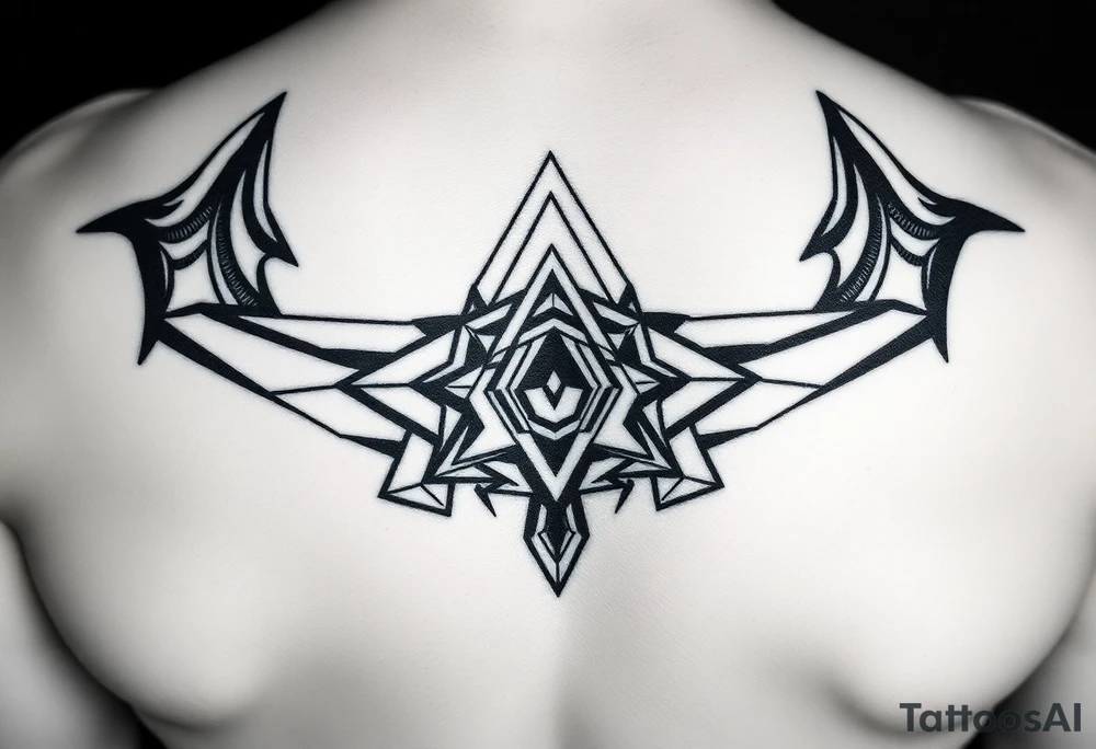 Bionic view beneath the skin tattoo idea