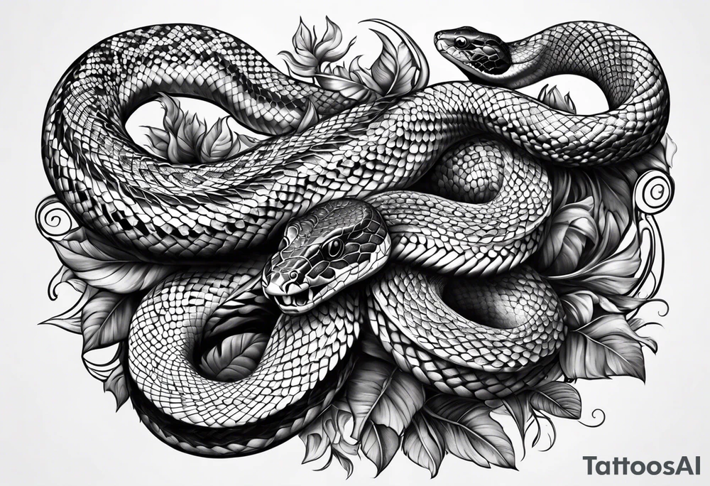 snake tattoo idea