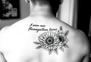 Quote
Sunflower
Paintbrush 
Roses tattoo idea