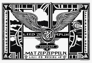 led zeppelin logos tattoo idea
