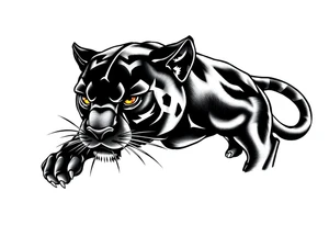 Black Panther tattoo idea