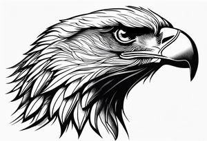 Swooping Eagle tattoo idea