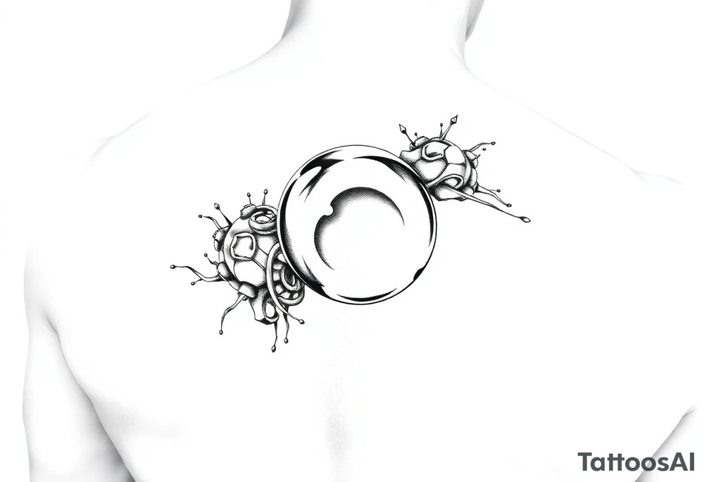 (KeezY MadE) bubble tattoo idea