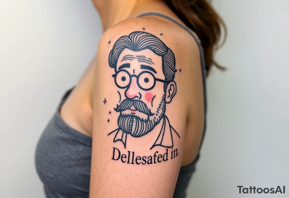 uma tatuagem que expresse a filosofia de Deleuze tattoo idea
