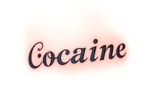 The word cocaine tattooed on foot tattoo idea