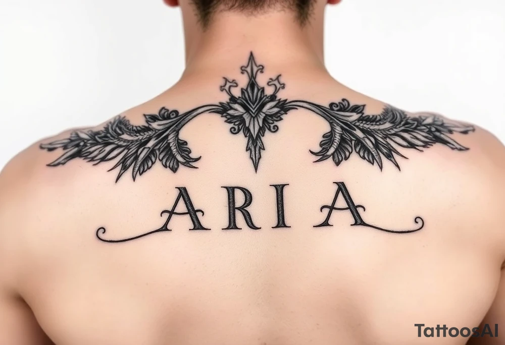 Name ARIA tattoo idea
