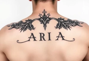 Name ARIA tattoo idea