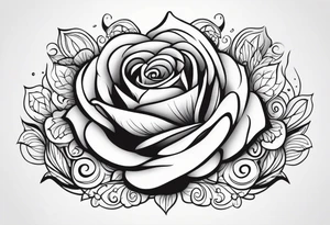 My mothers name is kerlande and her nickname is rose so like the flower tattoo idea