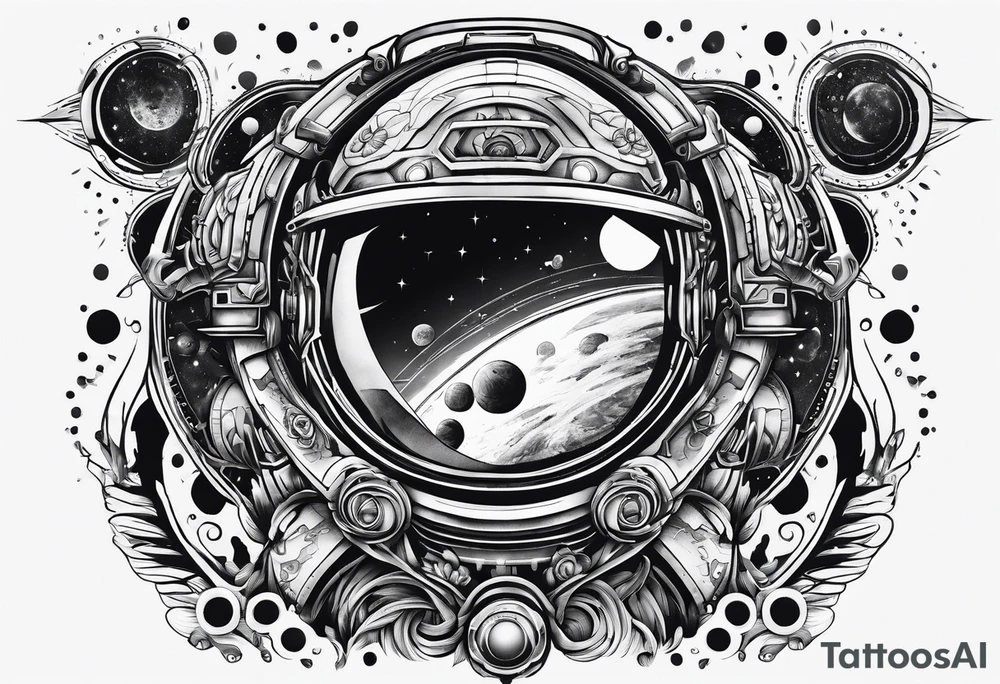 Shephard outerspace tattoo idea