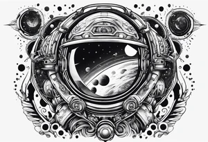 Shephard outerspace tattoo idea