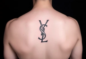 YSL logo tattoo idea