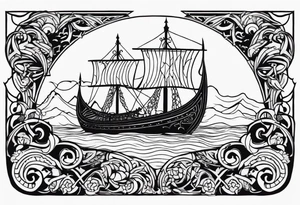 viking armada tattoo idea