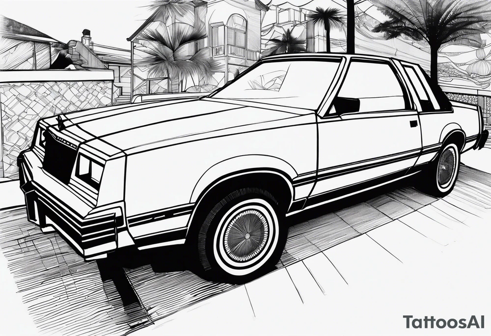1984 Chrysler lebaron tattoo idea