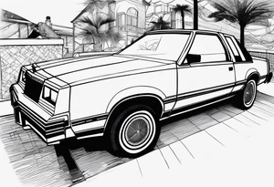 1984 Chrysler lebaron tattoo idea