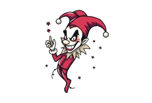 Jester tattoo idea