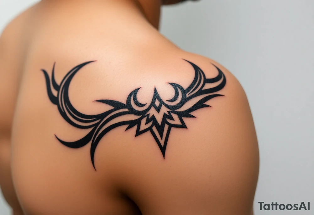 Filipino tribal shoulder tattoo tattoo idea