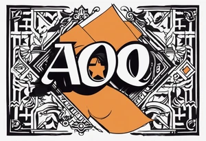 A banner that reads AO..BUSHWICK .HAH tattoo idea