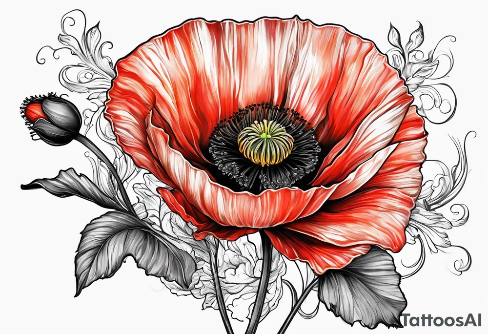 Poppy flower, 12/21/2006 tattoo idea