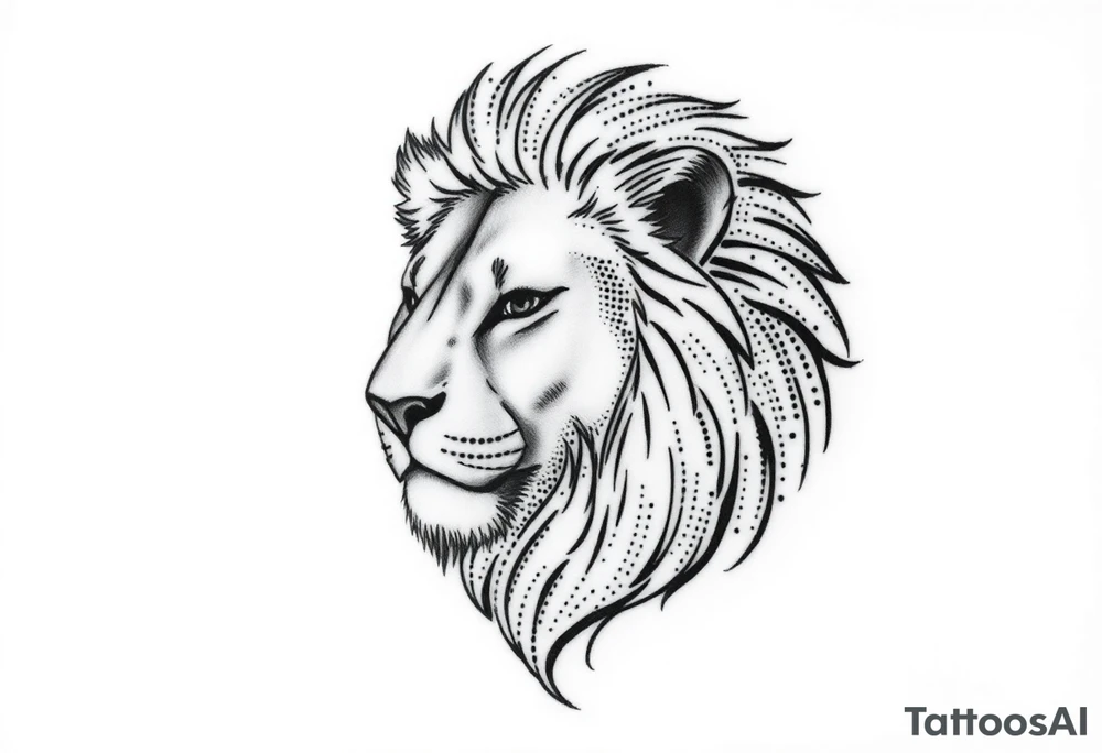 lion tattoo idea