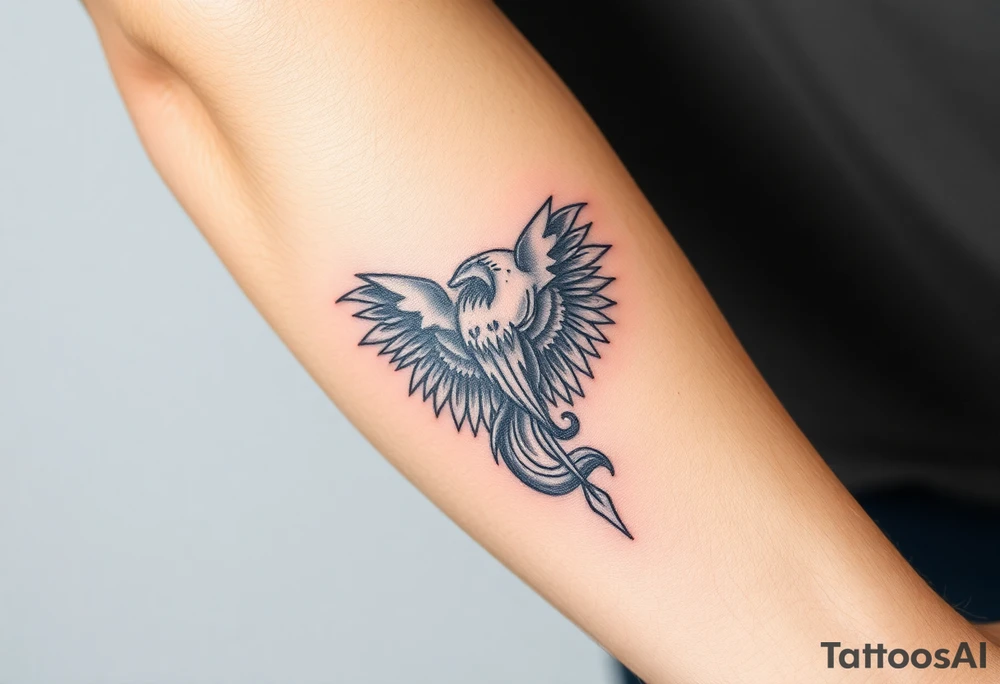 neo traditional tattoo idea