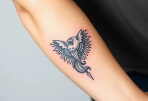 neo traditional tattoo idea