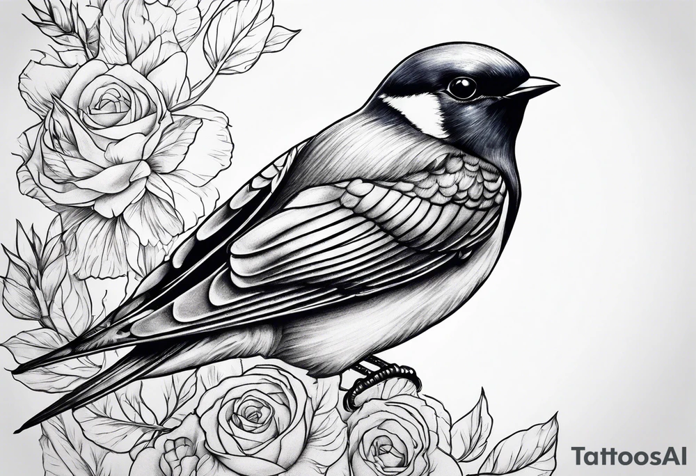 Swallow tattoo idea