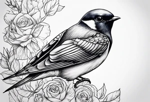 Swallow tattoo idea
