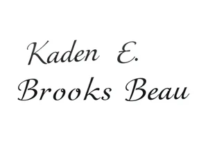 Kaden Easton Brooks Beau made into a crossword puzzle tattoo idea