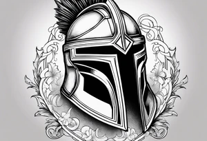 “If you’re going thru hell keep going” wrapped around a spartan helmet. tattoo idea