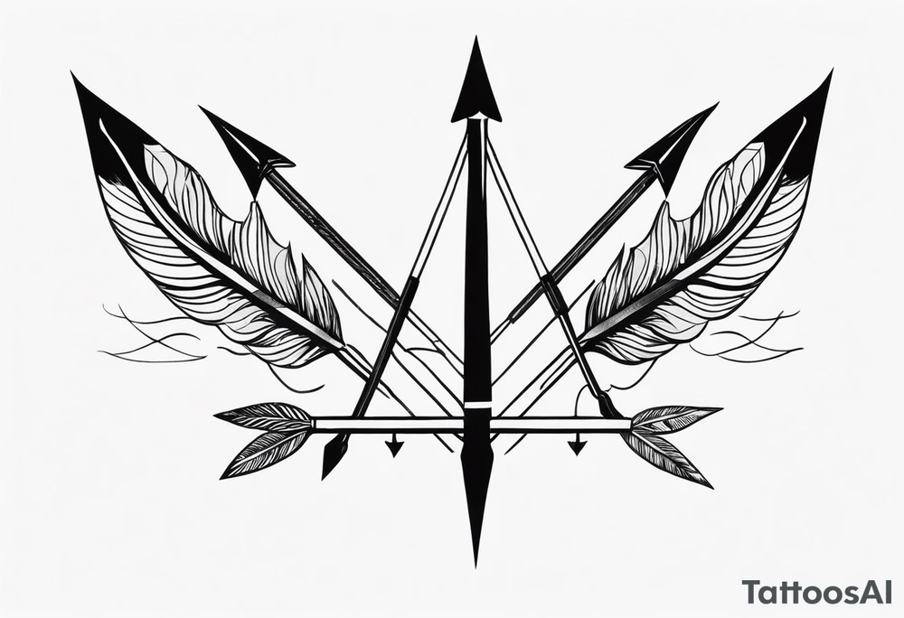 3 arrows tattoo idea