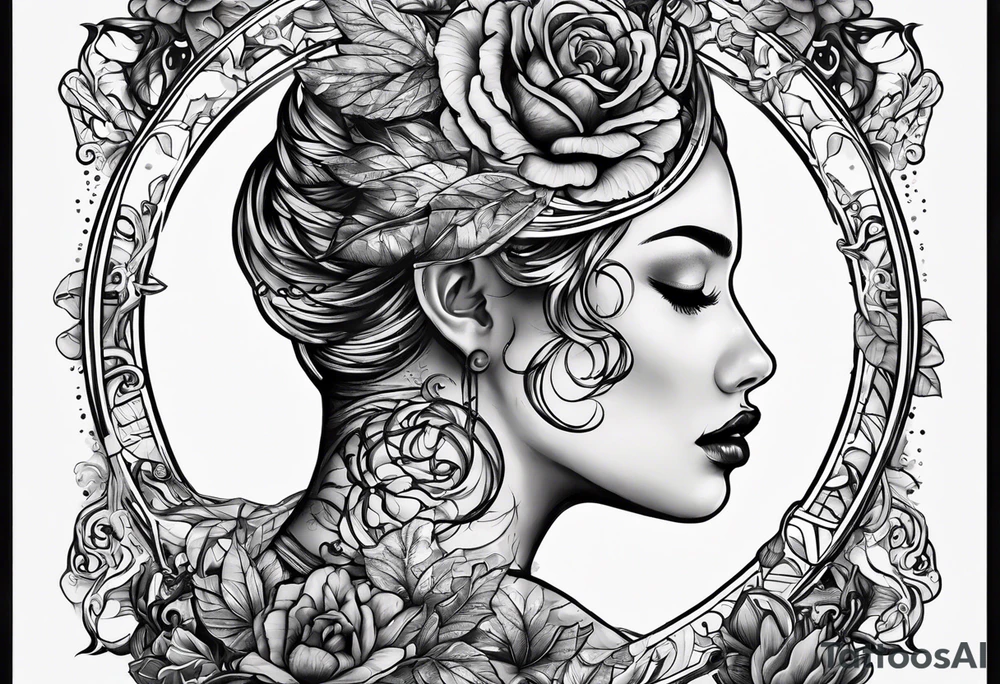 Trapped inside my head tattoo idea