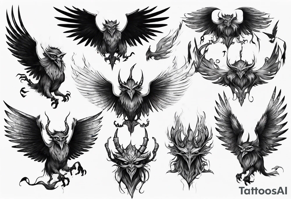 The Demon Stolas. tattoo idea