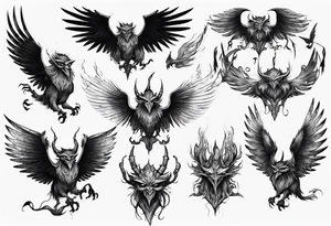 The Demon Stolas. tattoo idea