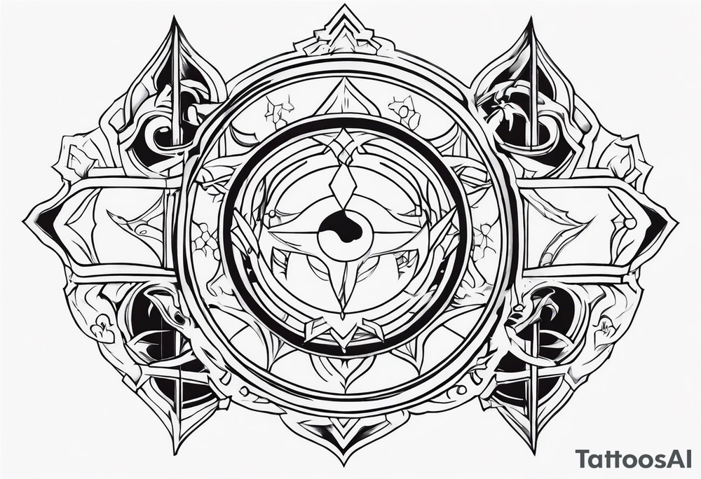 The arcane lega of legends tattoo idea