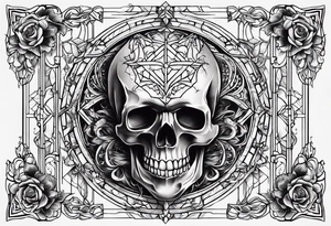 living death tattoo idea