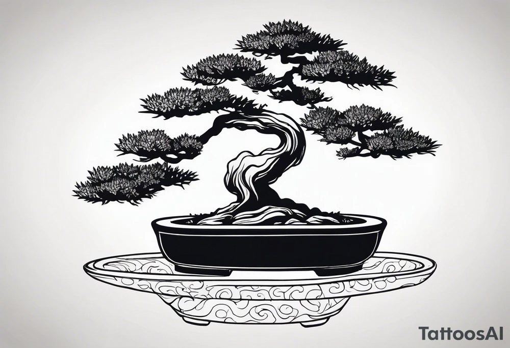 bonsai tattoo idea