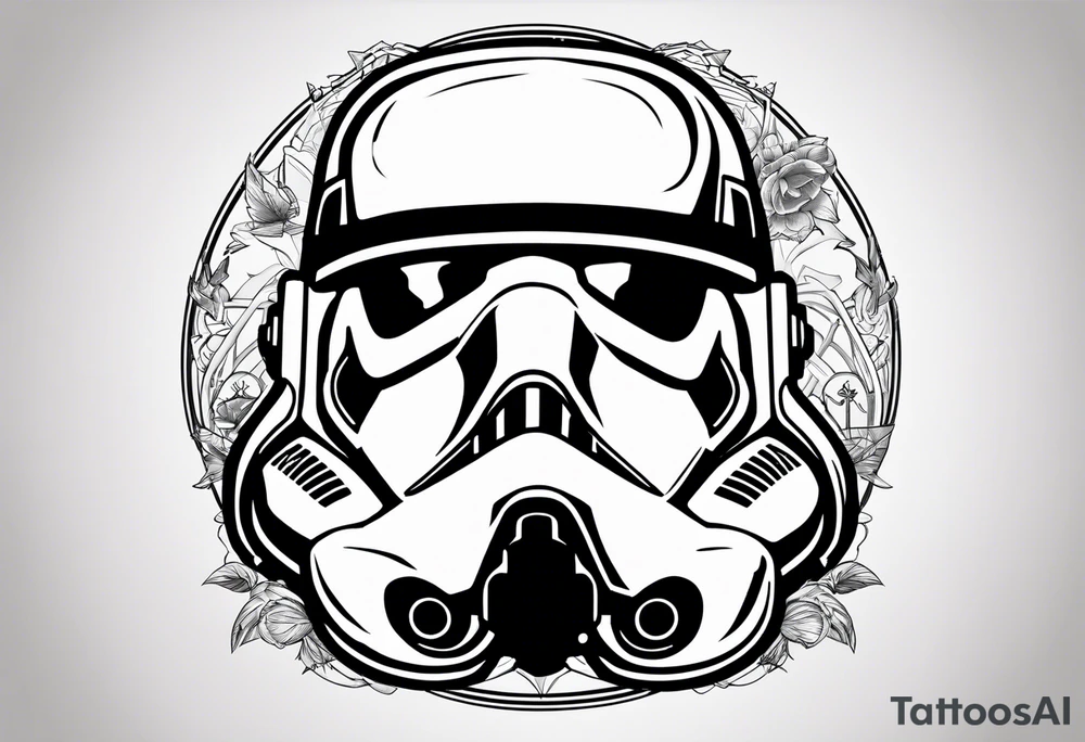 Star wars design including the words 'May the 4th' tattoo idea