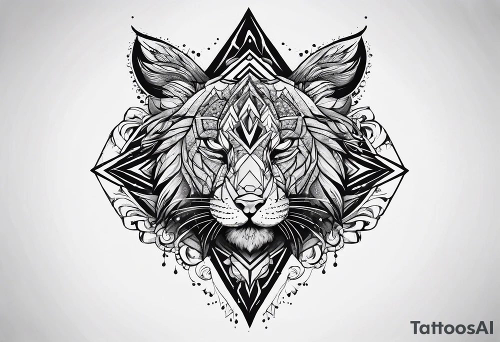 diamond tattoo idea