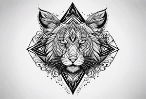 diamond tattoo idea