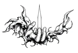 Bringer of light with a small L attached tattoo idea