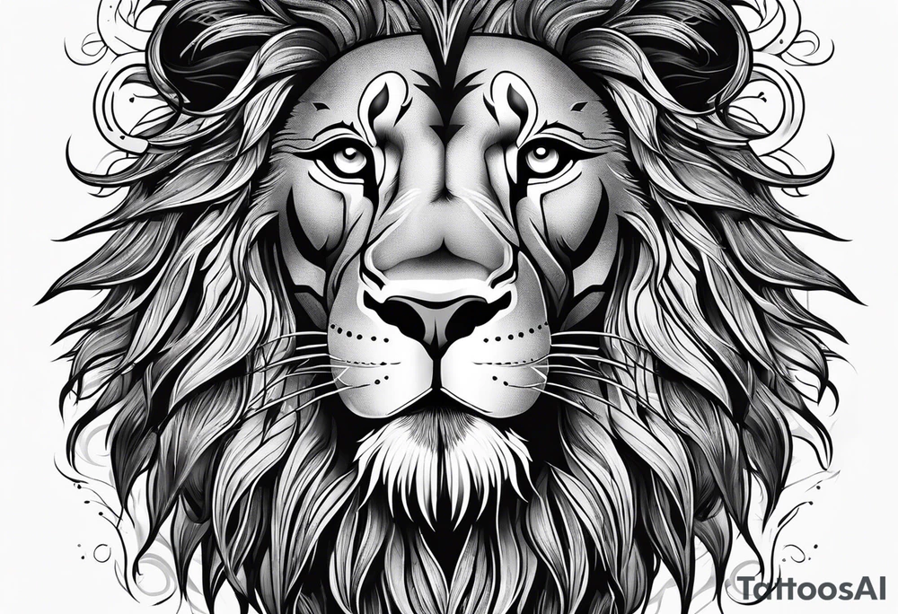 Lion of judah tattoo idea