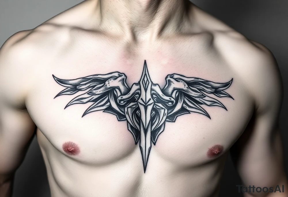 hold in your pain tattoo idea
