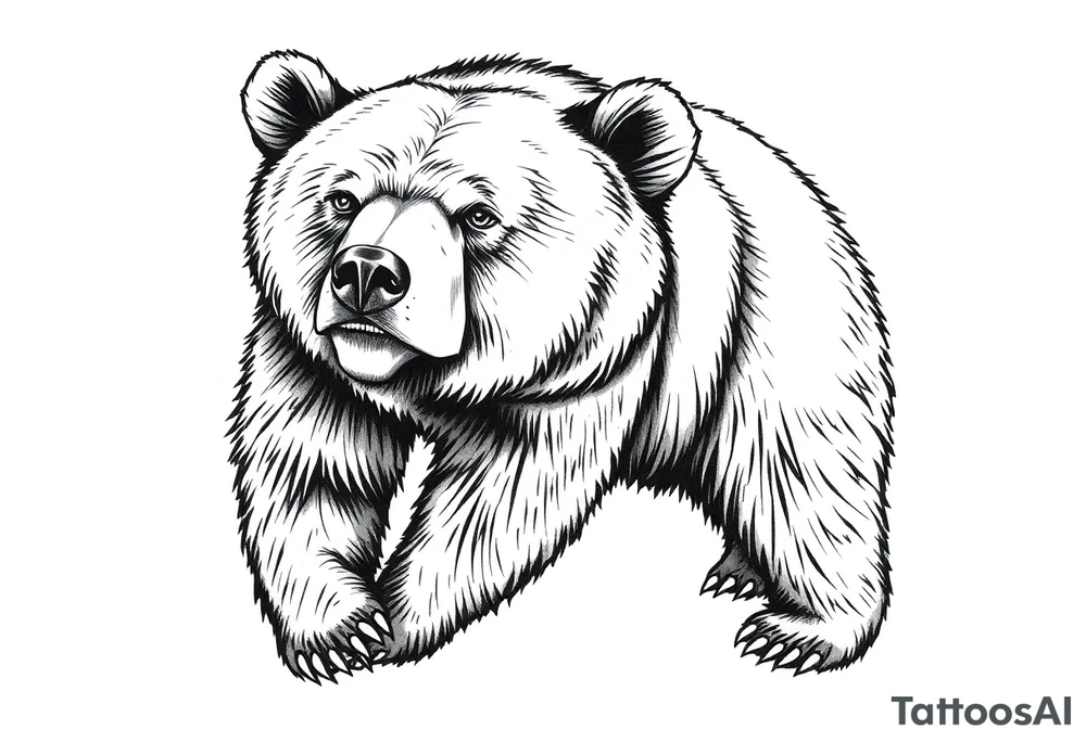 Bear, Portland Oregon tattoo idea