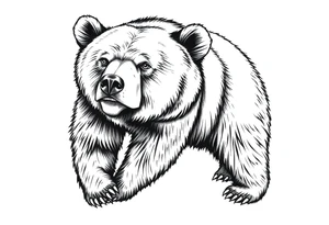 Bear, Portland Oregon tattoo idea